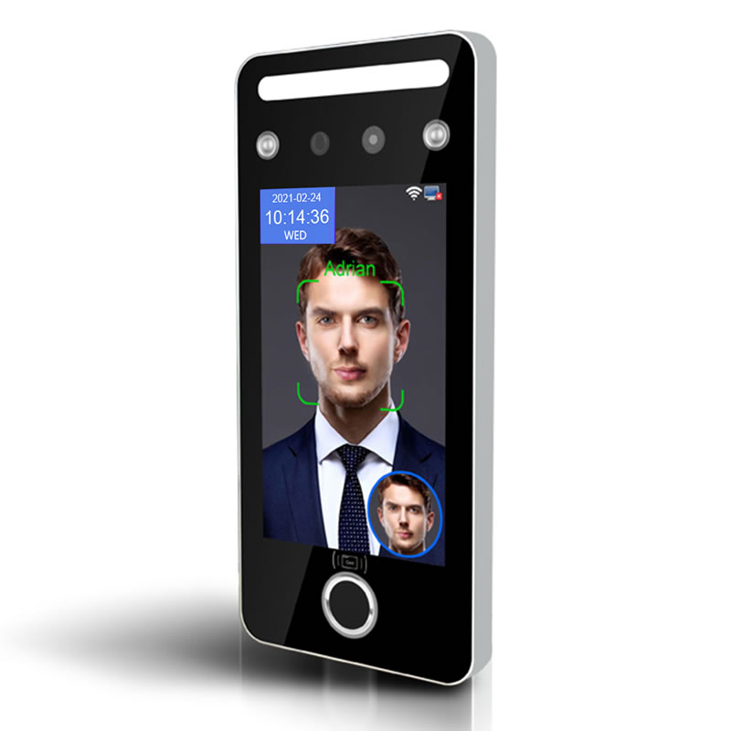 Access Control AI07F Dynamic Facial and Fingerprint Recognition System Terminal
